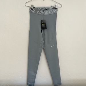 Nike Pro Dri Fit Training Leggings Grey